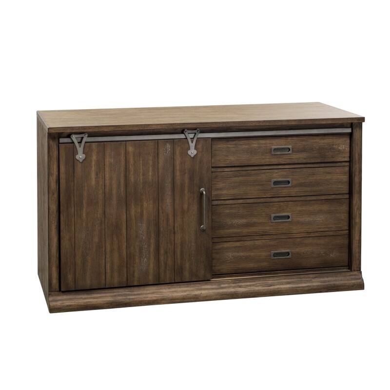Stone Brook Computer Credenza 466HO120