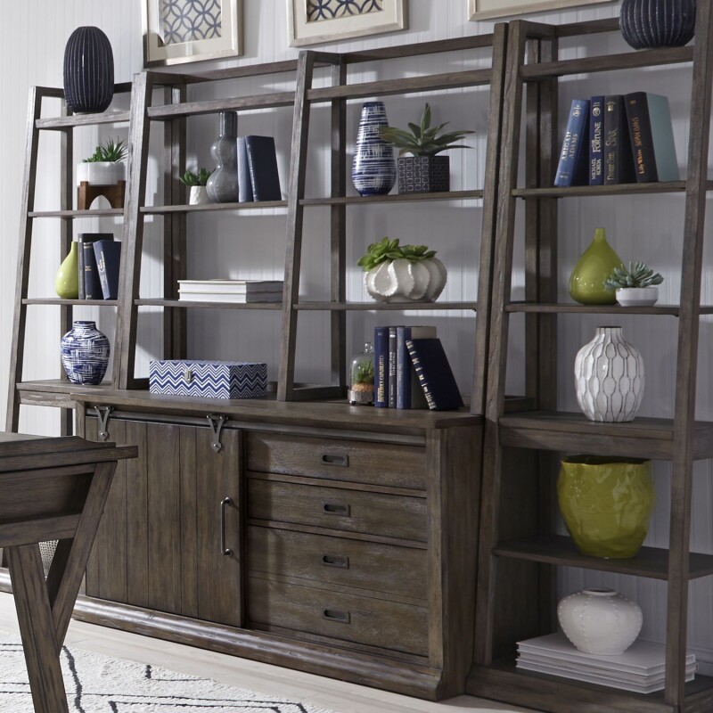Stone Brook Jr Executive Credenza Set 466HOJJEC