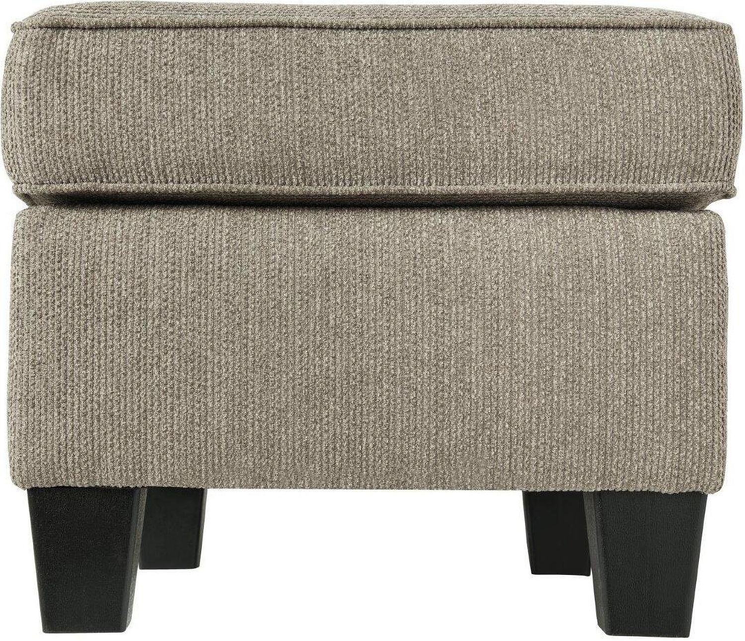Shewsbury Ottoman In Pewter 4720214