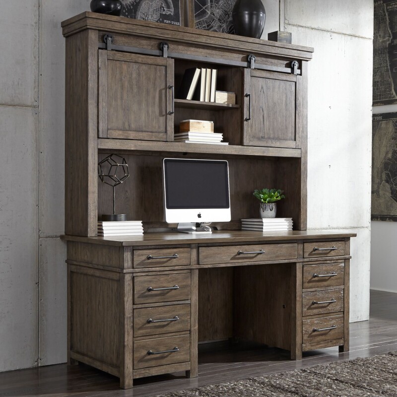 Sonoma Road Credenza & Hutch 473HOCHS