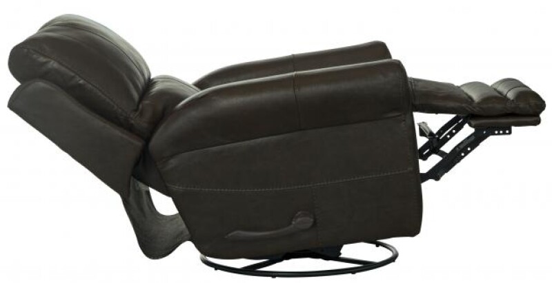 Hoffner 4766 Swivel Glider Recliner 47665