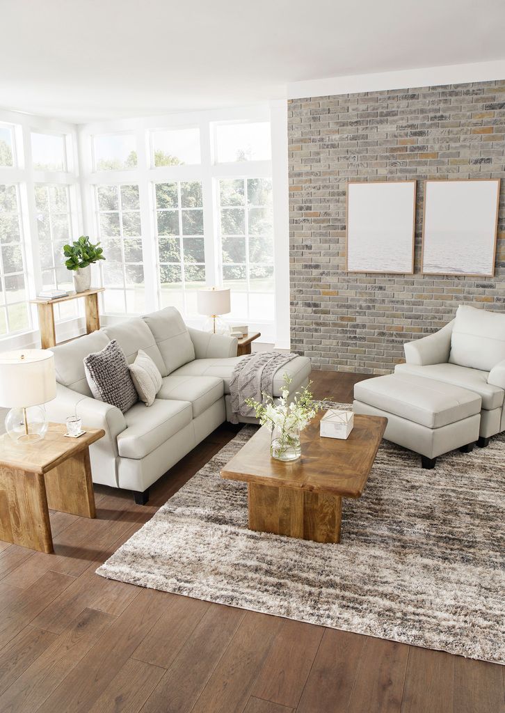 Genoa Sofa Chaise In Coconut 4770418