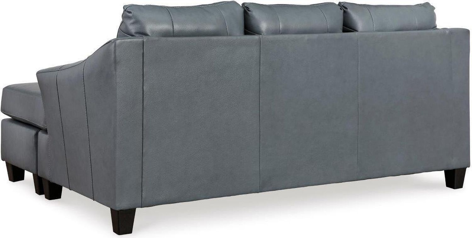 Genoa Sofa Chaise In Steel 4770518