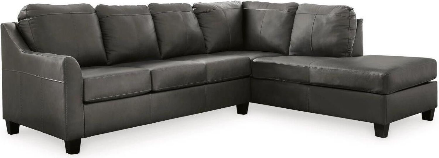 Valderno 2-Piece RAF Sectional With Chaise In Fog 47804S1