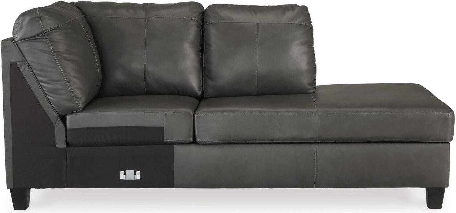Valderno 2-Piece RAF Sectional With Chaise In Fog 47804S1