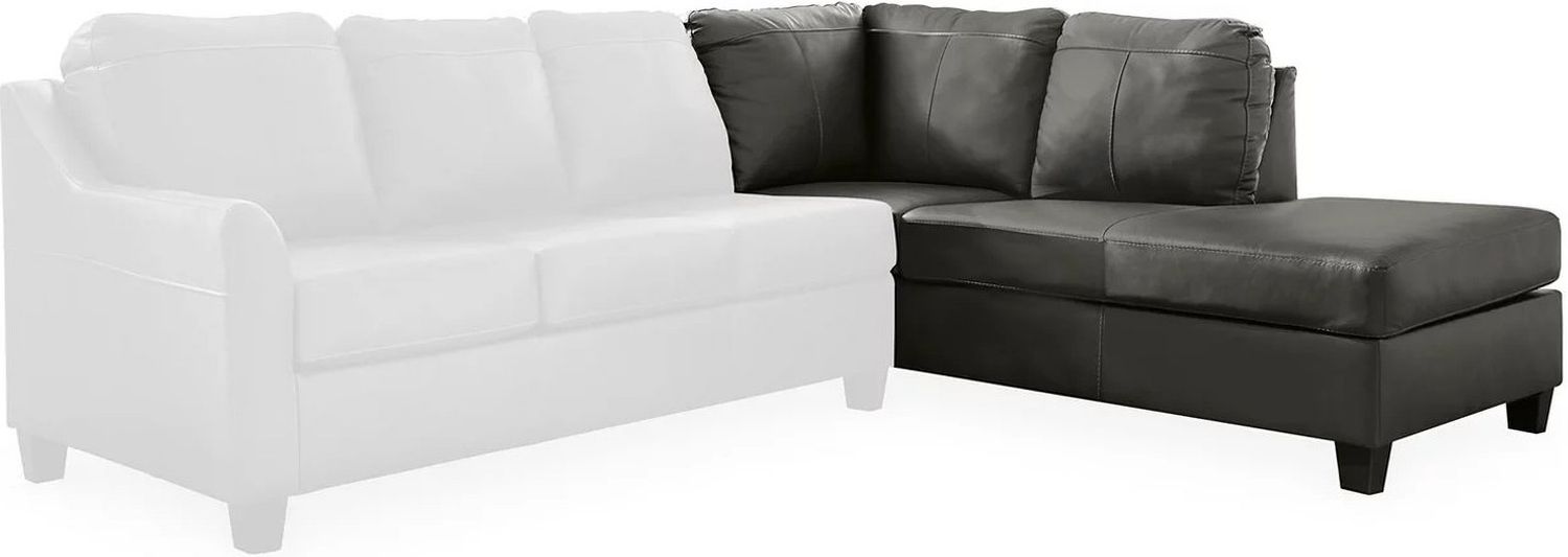 Valderno 2-Piece RAF Sectional With Chaise In Fog 47804S1