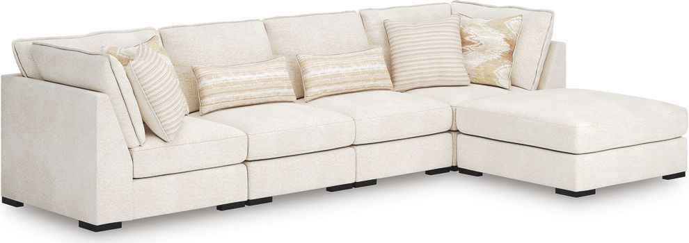 Donelson Creek Oversized Accent Ottoman In Vanilla 4800208