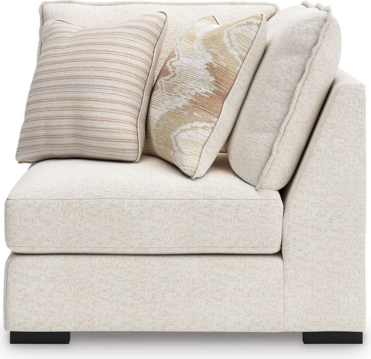 Donelson Creek 4-Piece Sectional and Ottoman In Vanilla 48002U1