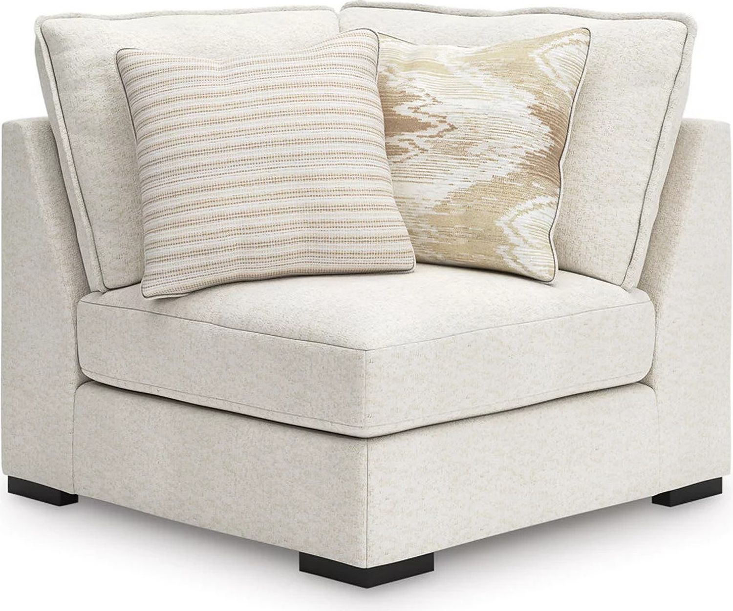 Donelson Creek 6-Piece Sectional and Ottoman In Vanilla 48002U2