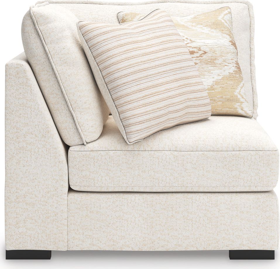 Donelson Creek 6-Piece Sectional and Ottoman In Vanilla 48002U2