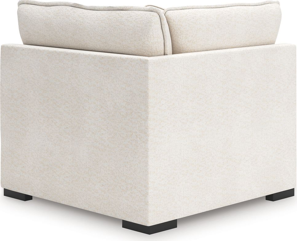 Donelson Creek 6-Piece Sectional and Ottoman In Vanilla 48002U2