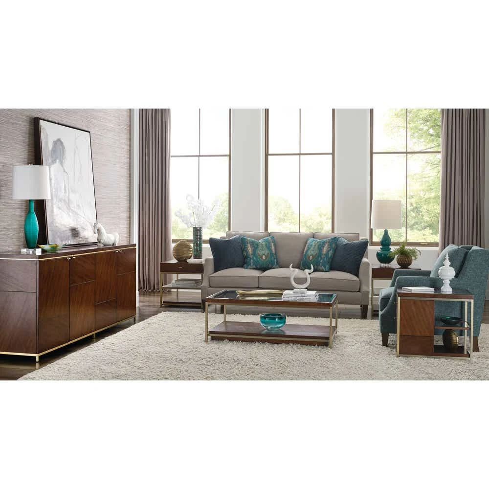 Jenkins Rectangular Coffee Table W/casters 480910