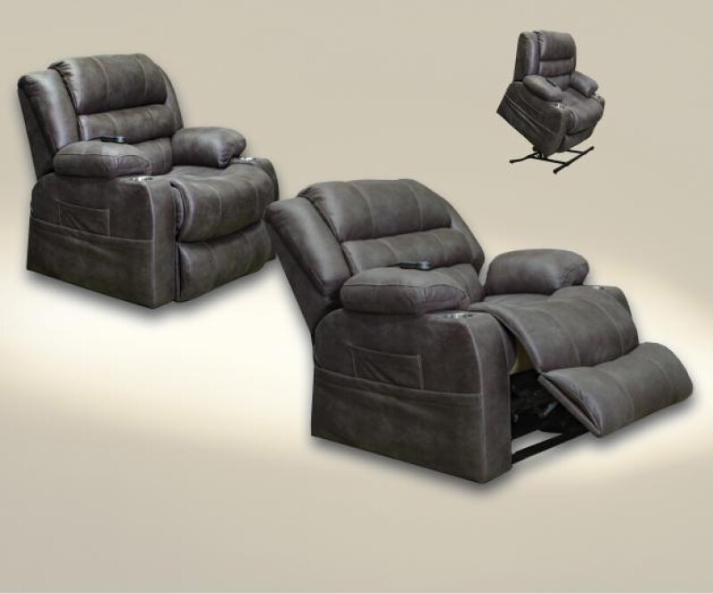Tucker 4816 Power Lift Recliner w/Heat & Massage 4816