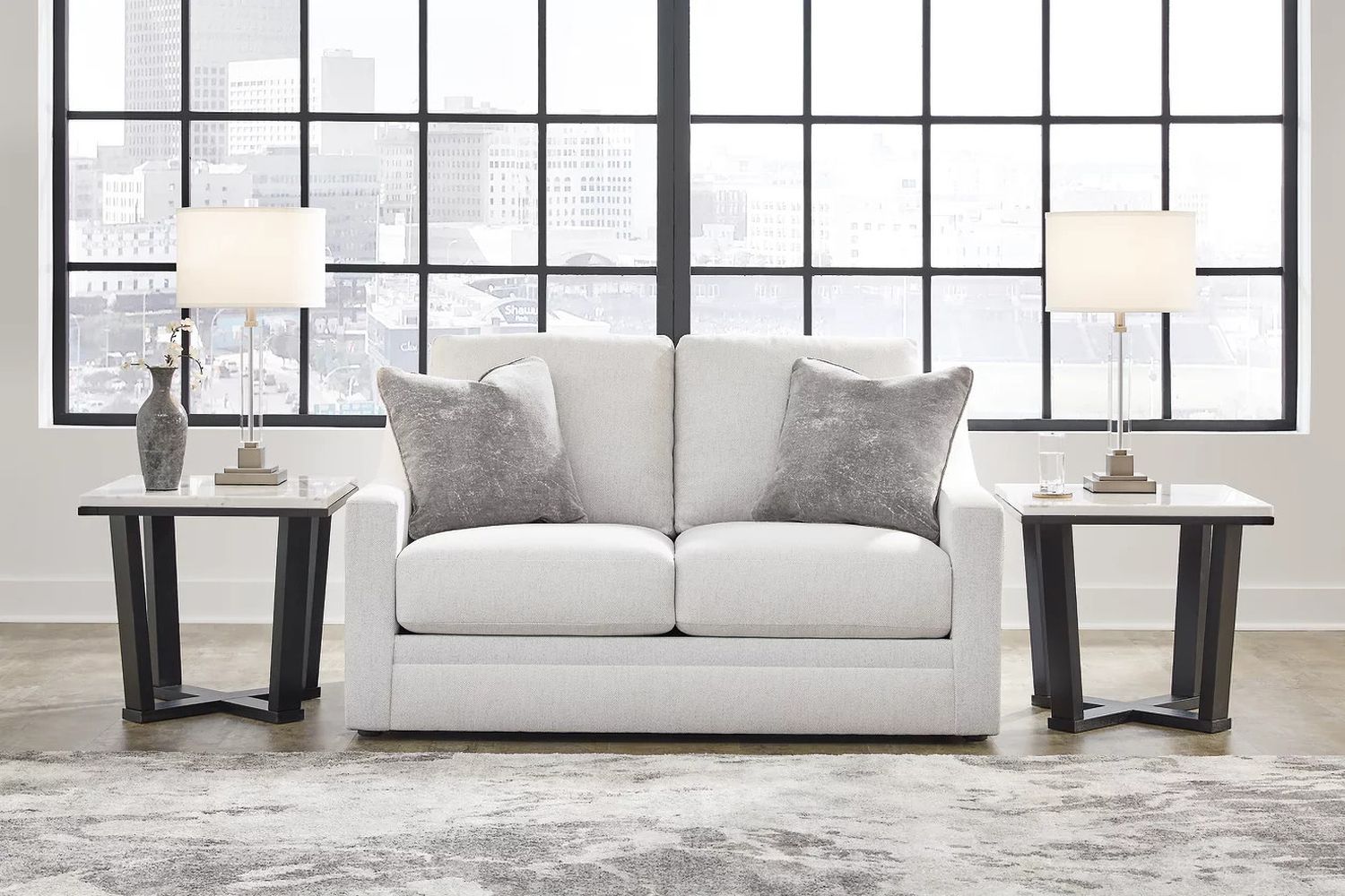 Maitelynn Loveseat In Chalk 4820235