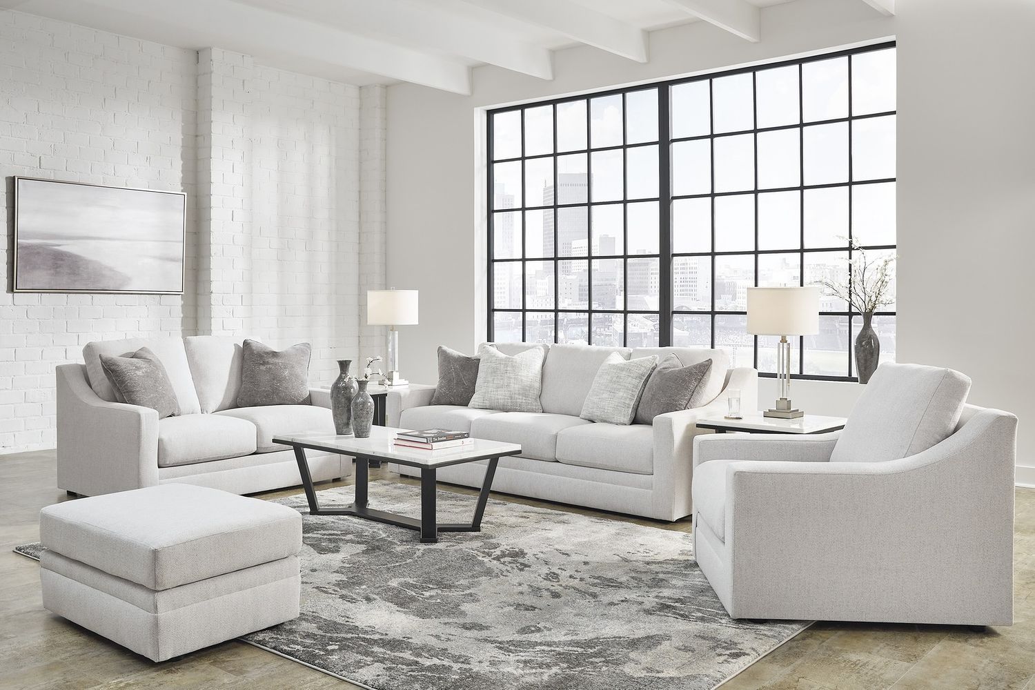 Maitelynn Loveseat In Chalk 4820235