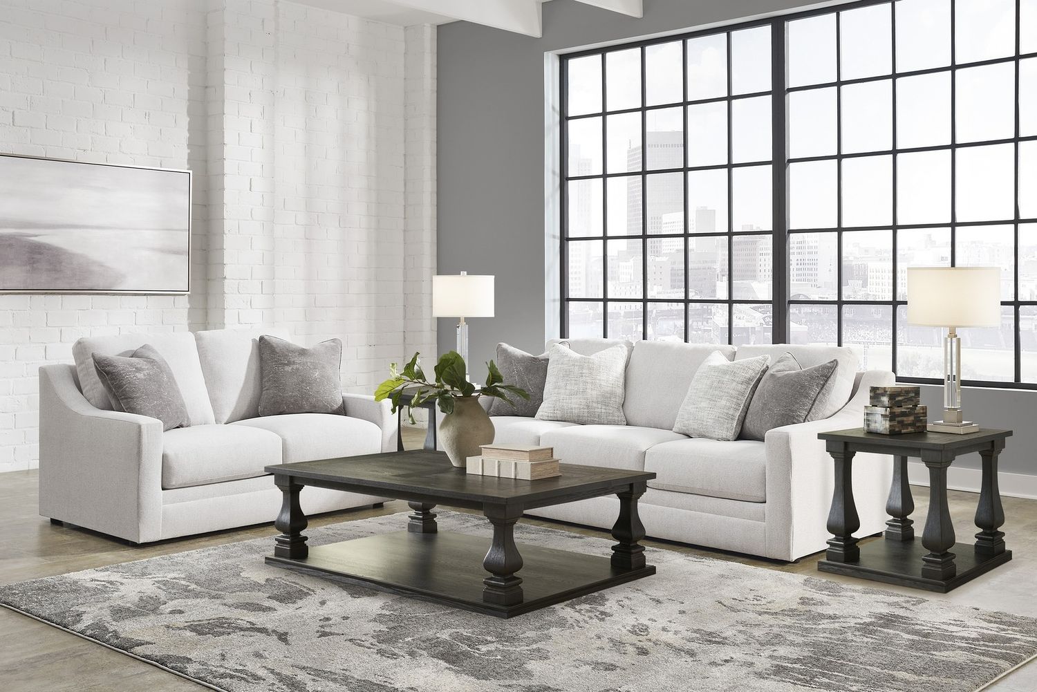 Maitelynn Loveseat In Chalk 4820235