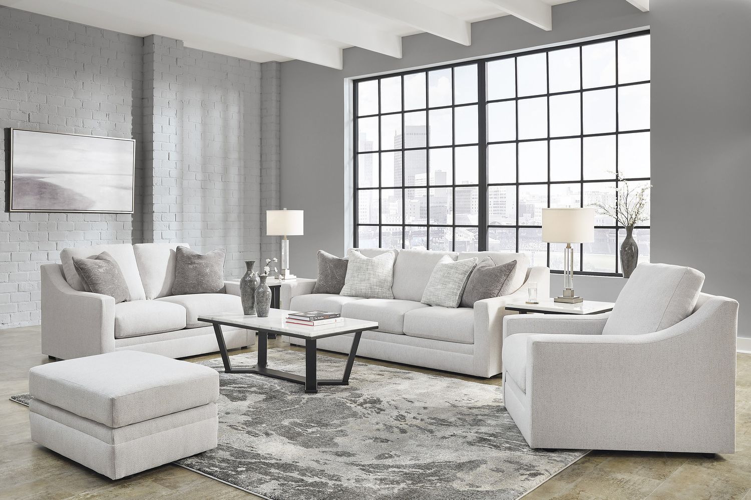 Maitelynn Sofa In Chalk 4820238