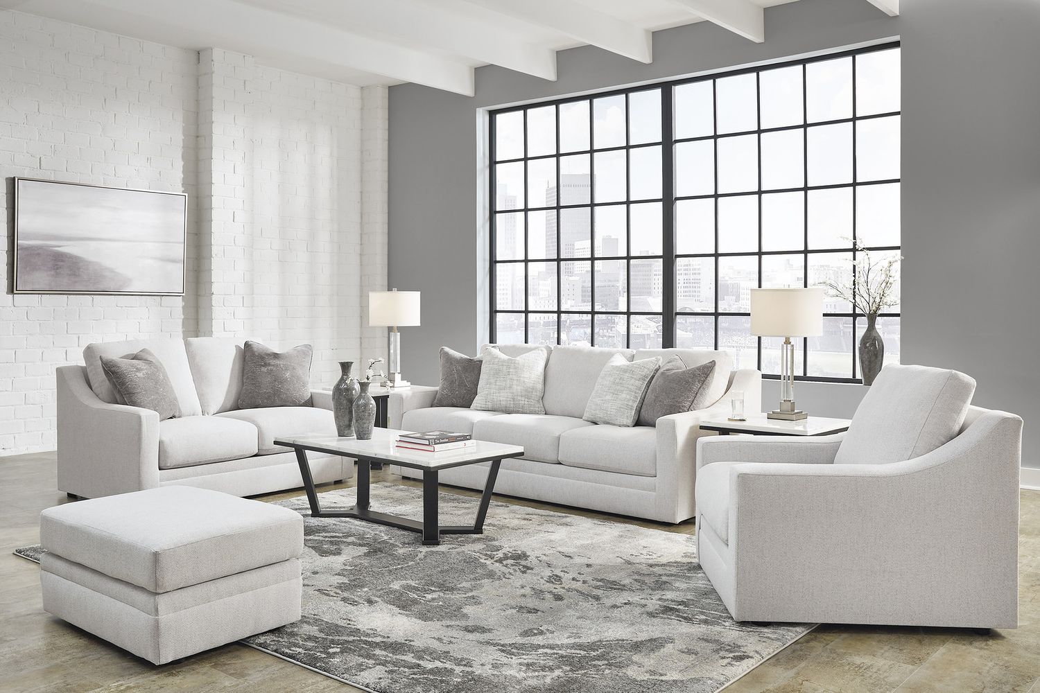 Maitelynn Sofa In Chalk 4820238