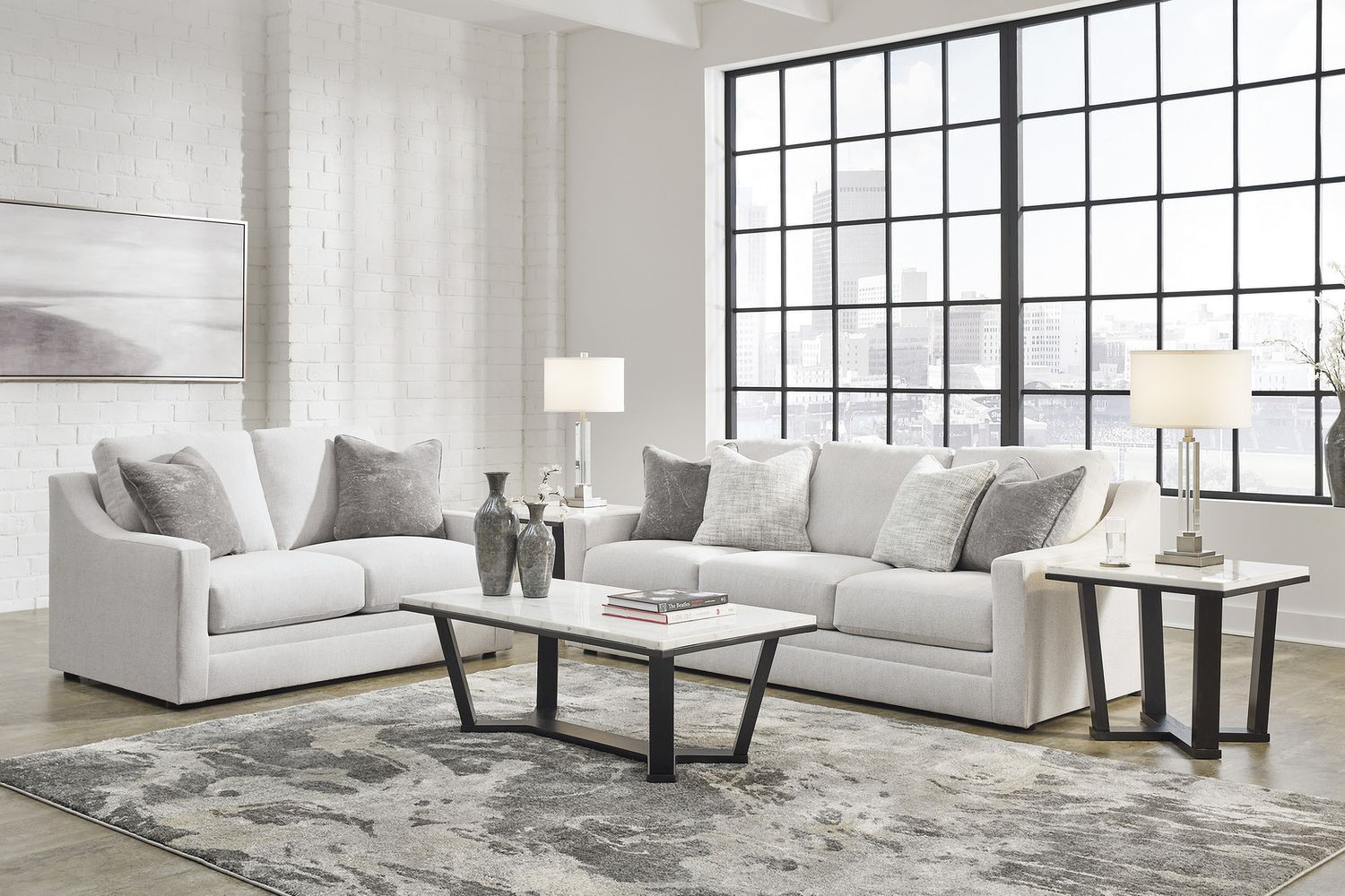 Maitelynn Sofa In Chalk 4820238