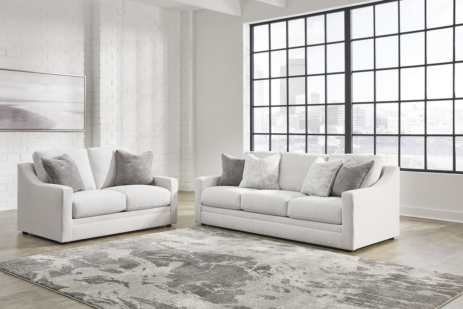 Maitelynn Sofa In Chalk 4820238