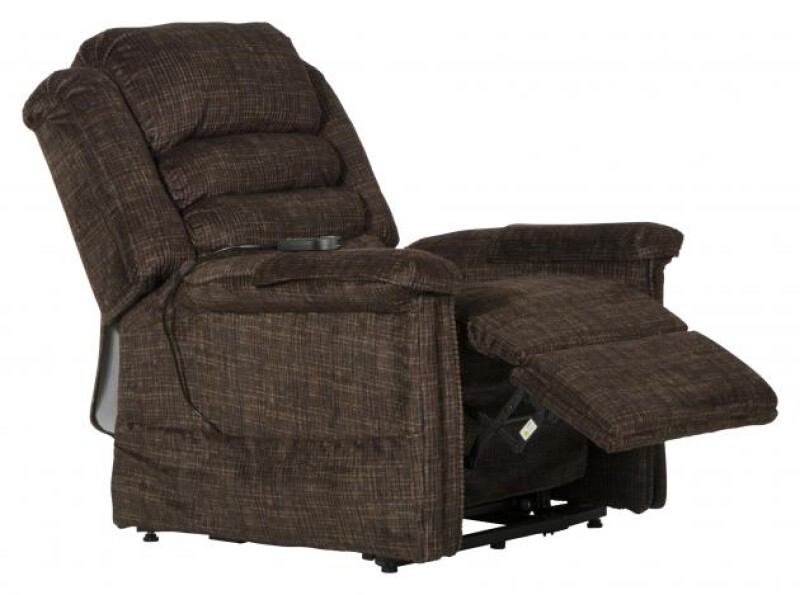 Soother 4825 Power Lift Full Lay-Out Recliner w/Heat & Massage 4825
