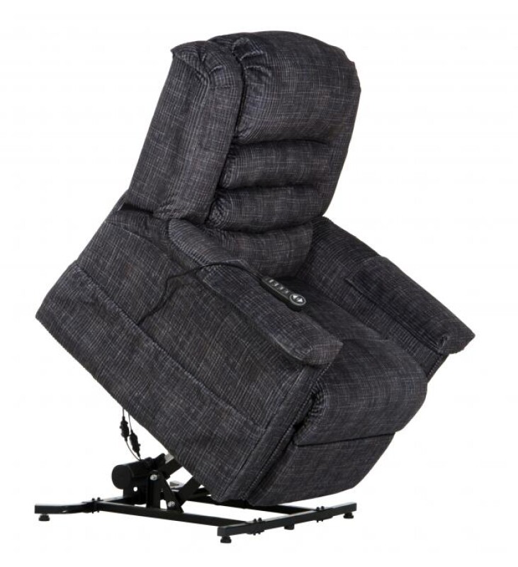 Soother 4825 Power Lift Full Lay-Out Recliner w/Heat & Massage 4825