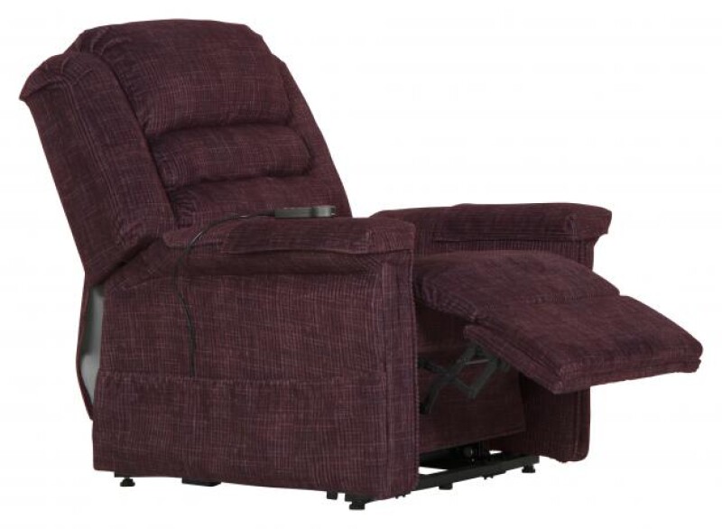 Soother 4825 Power Lift Full Lay-Out Recliner w/Heat & Massage 4825