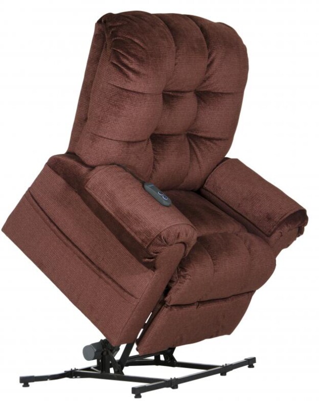 Omni 4827 Powr Lift Chaise Recliner Full Lay-Out 4827