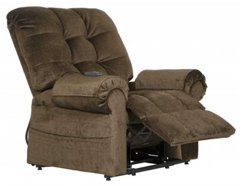 Omni 4827 Powr Lift Chaise Recliner Full Lay-Out 4827