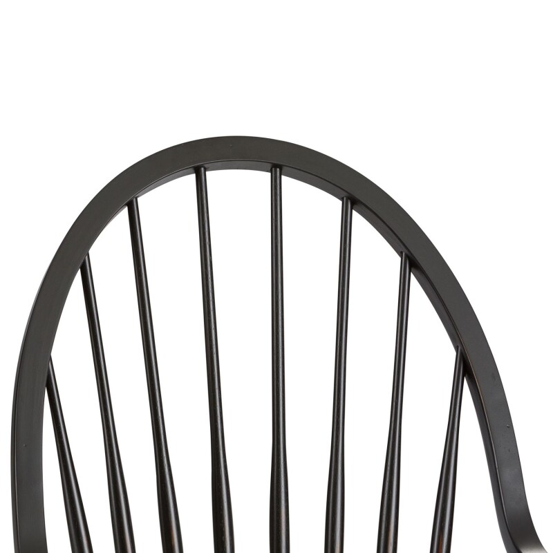 Hearthstone Ridge Windsor Back Arm Chair - Black 482C1000A