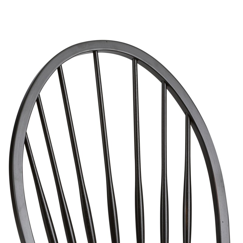 Hearthstone Ridge Windsor Back Side Chair - Black 482C1000S