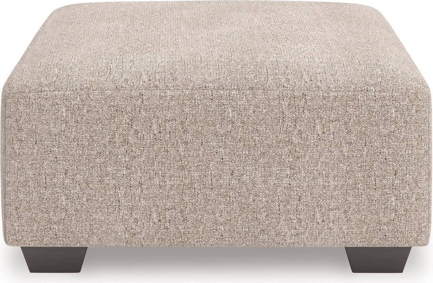 Newellen Oversized Accent Ottoman In Hemp 4840408