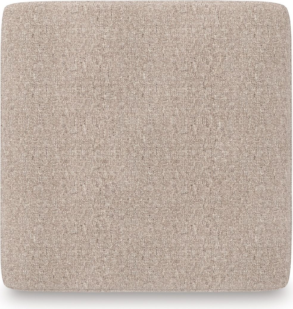 Newellen Oversized Accent Ottoman In Hemp 4840408