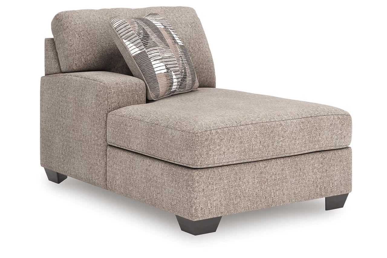 Newellen 3-Piece LAF Sectional With Chaise In Hemp 48404S1