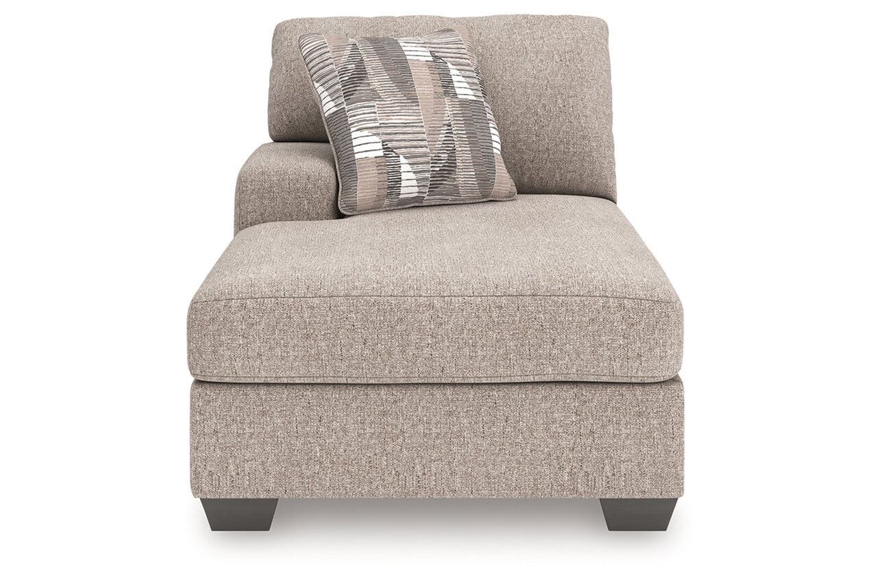 Newellen 3-Piece LAF Sectional With Chaise In Hemp 48404S1