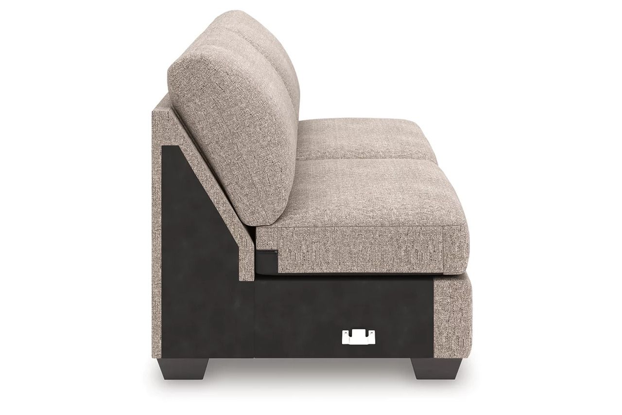 Newellen 3-Piece LAF Sectional With Chaise In Hemp 48404S1