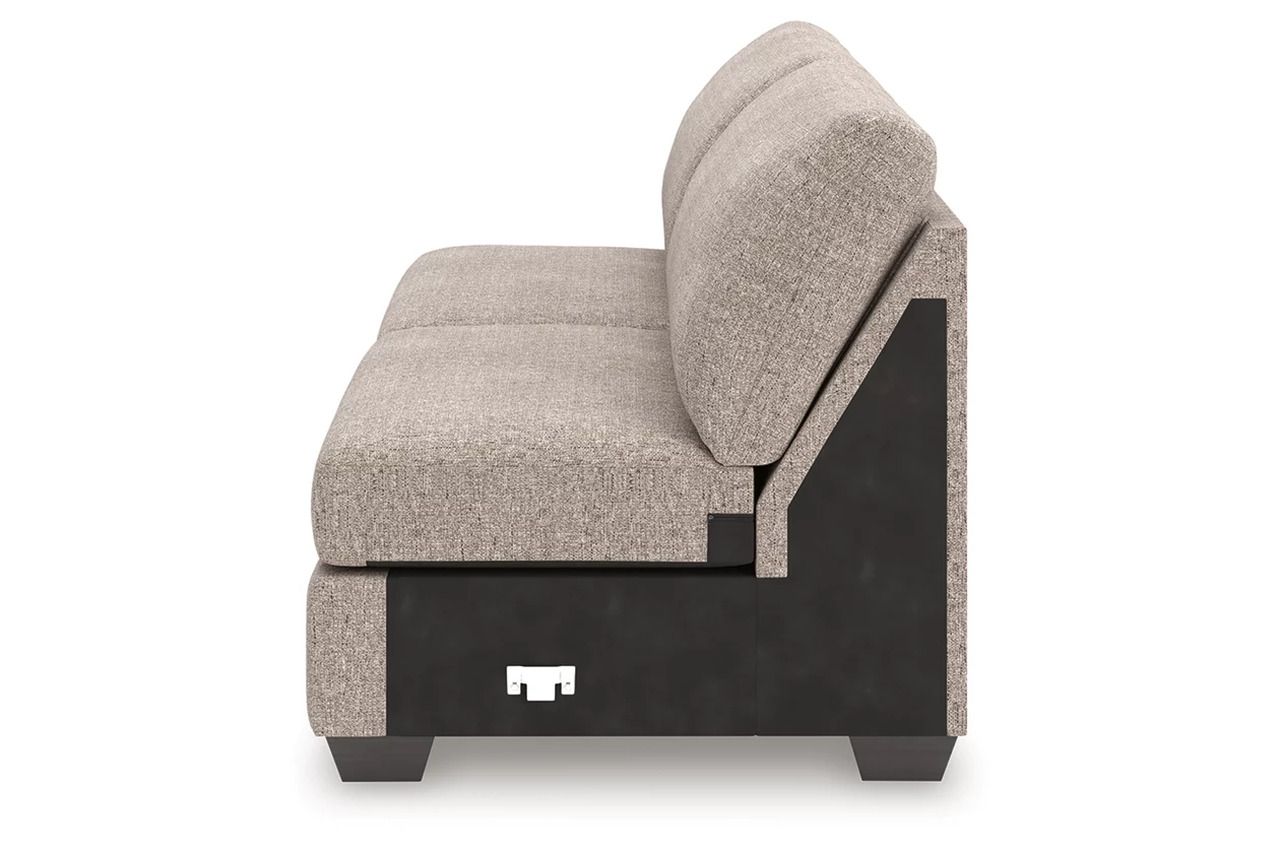 Newellen 3-Piece LAF Sectional With Chaise In Hemp 48404S1