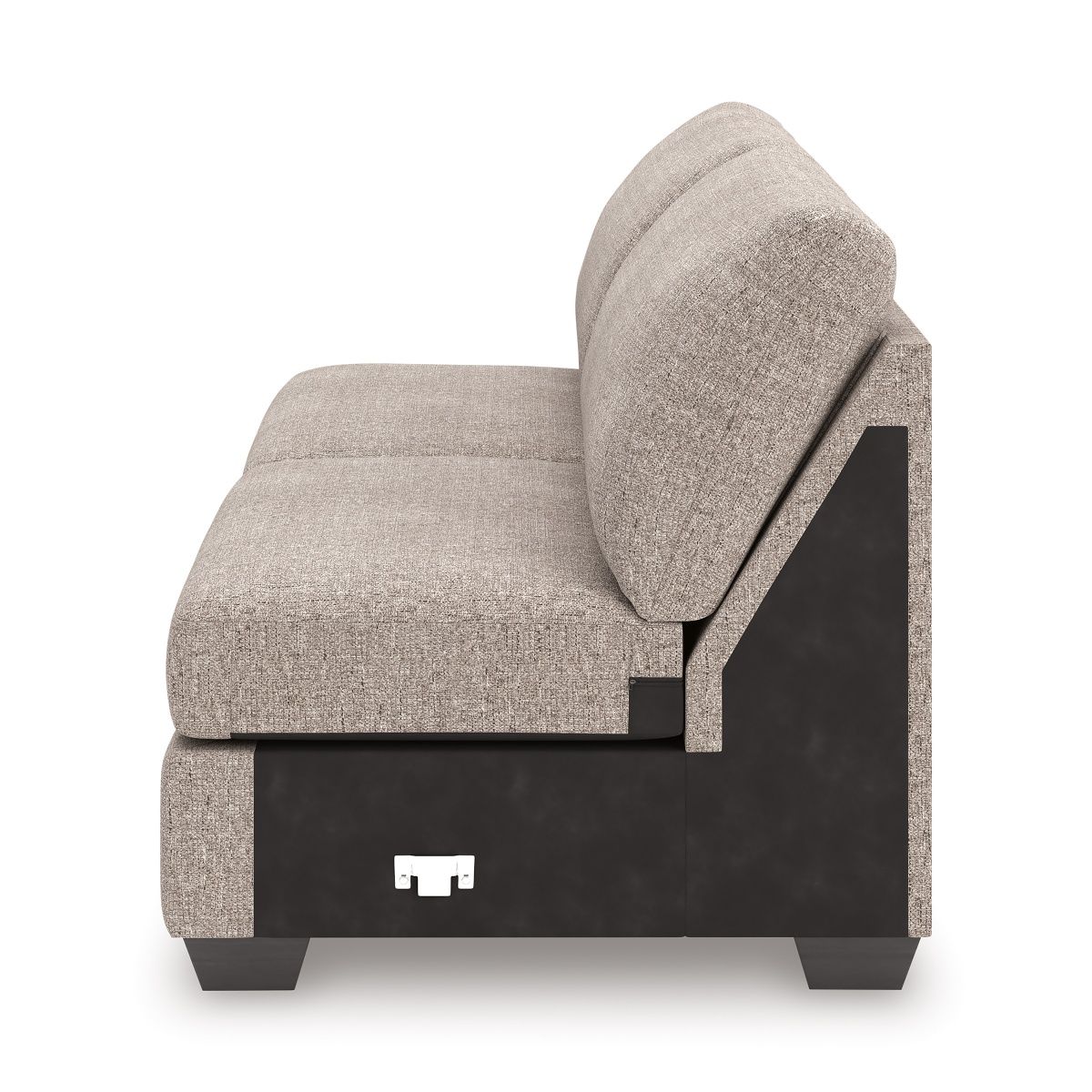 Newellen 3-Piece LAF Sectional With Chaise In Hemp 48404S1