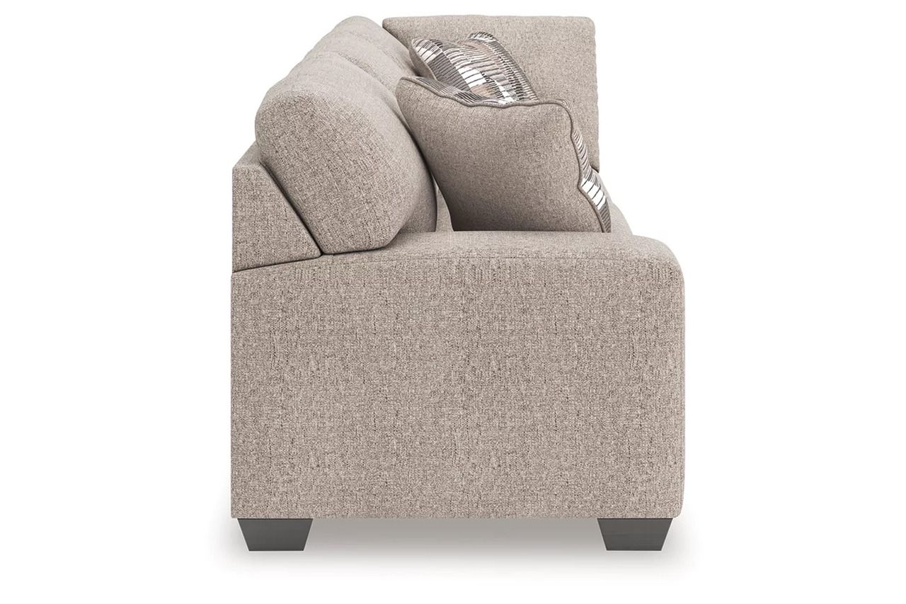 Newellen 3-Piece RAF Sectional With Chaise In Hemp 48404S2