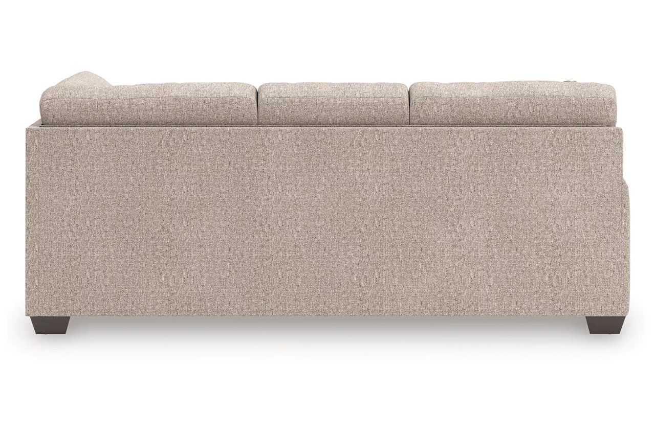 Newellen 3-Piece RAF Sectional With Chaise In Hemp 48404S2