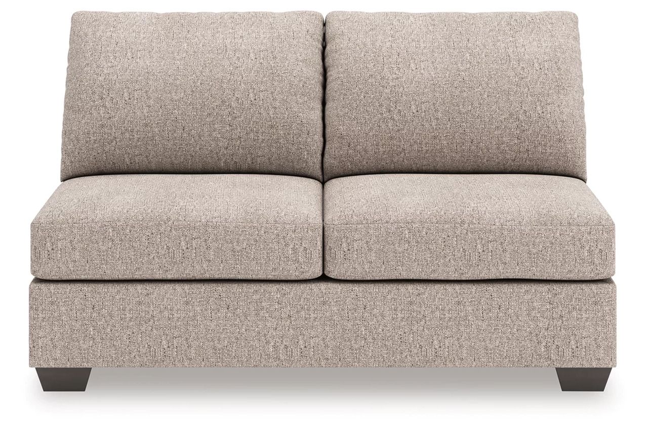 Newellen 3-Piece RAF Sectional With Chaise In Hemp 48404S2