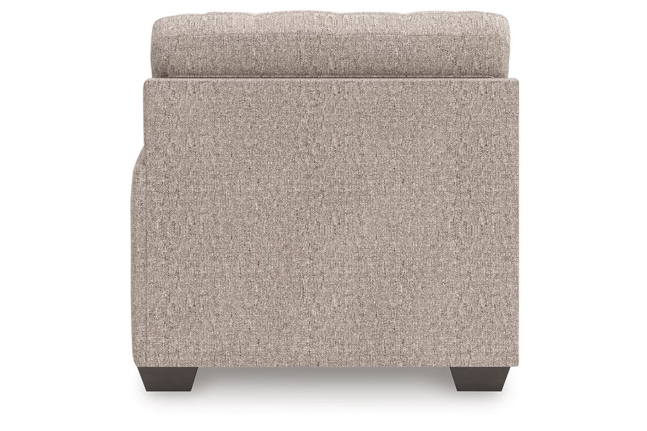 Newellen 3-Piece RAF Sectional With Chaise In Hemp 48404S2