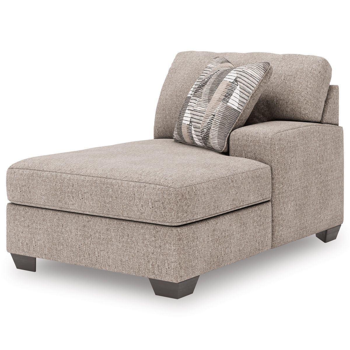 Newellen 3-Piece RAF Sectional With Chaise In Hemp 48404S2