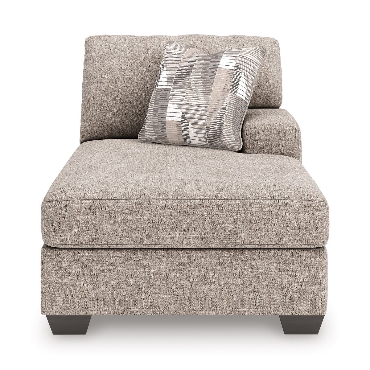 Newellen 3-Piece RAF Sectional With Chaise In Hemp 48404S2