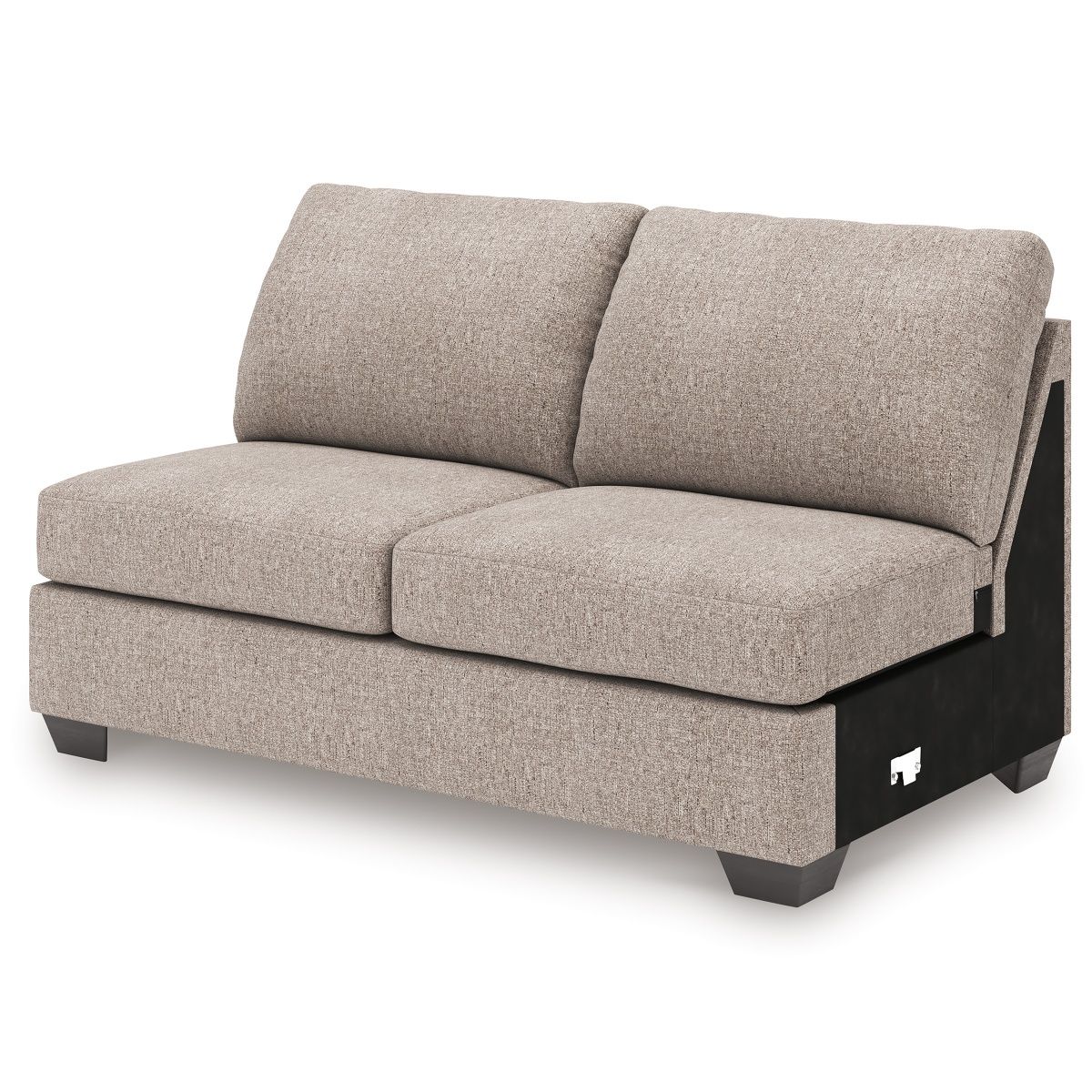 Newellen 3-Piece RAF Sectional With Chaise In Hemp 48404S2