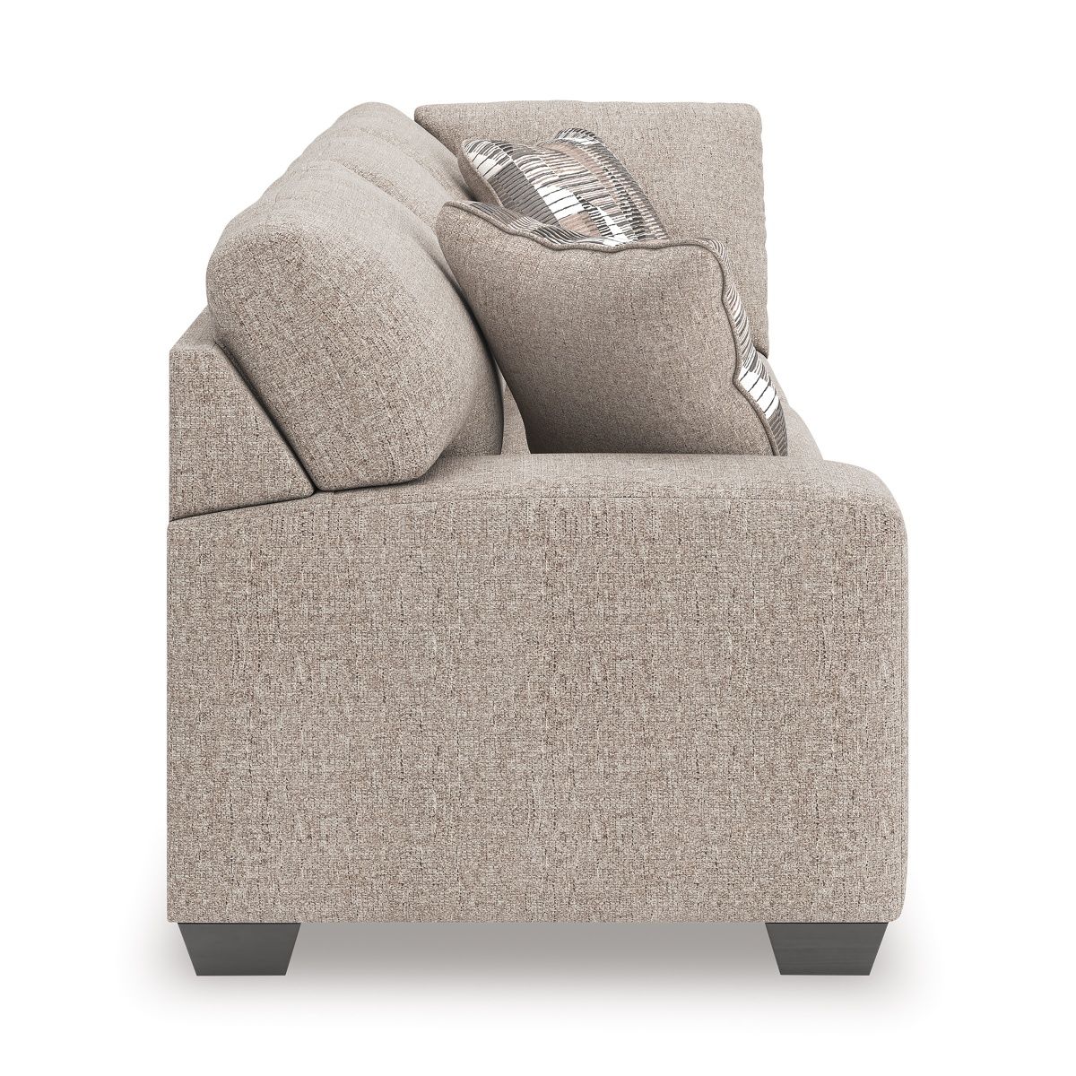 Newellen 3-Piece RAF Sectional With Chaise In Hemp 48404S2