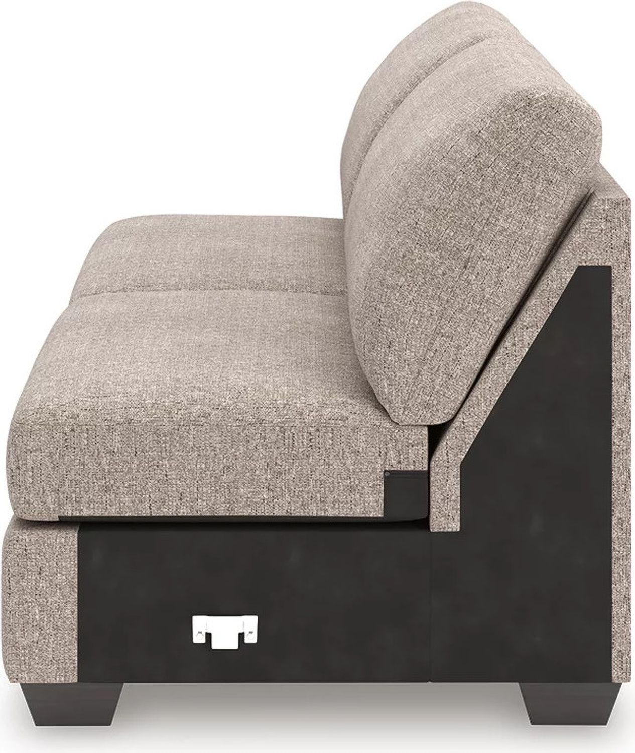 Newellen 3-Piece Sectional With Double Chaise In Hemp 48404S3
