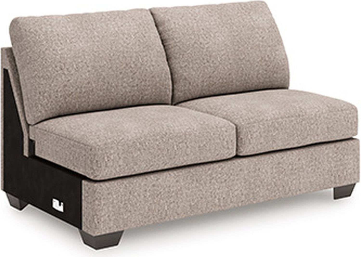 Newellen 3-Piece Sectional With Double Chaise In Hemp 48404S3