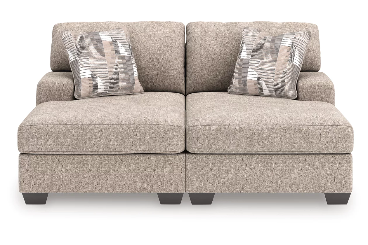 Newellen 2-Piece Super Chaise In Hemp 48404S4