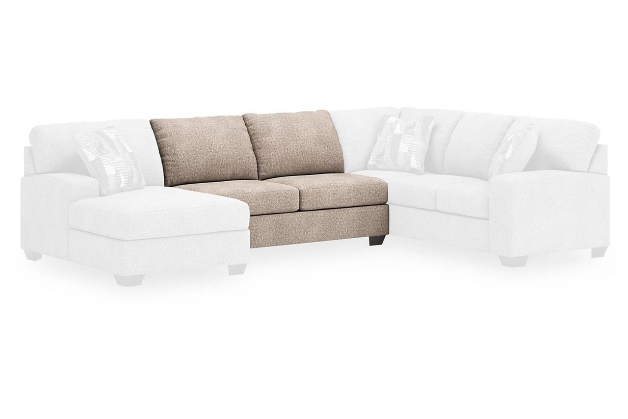 Newellen 3-Piece LAF Sleeper Sectional With Chaise In Hemp 48404S5